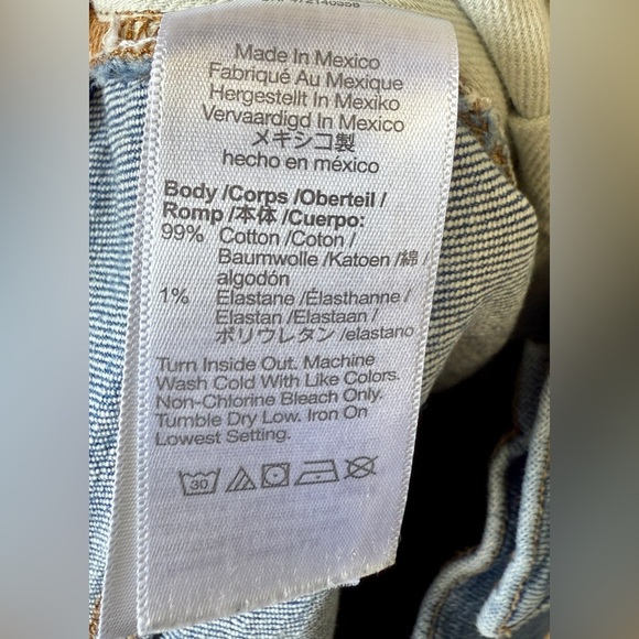 Madewell Athletic Slim Jeans Authentic Flex Mens Size W36 L30 EUC - Picture 6 of 6